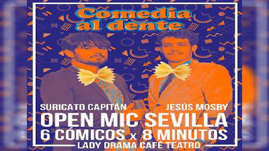 Humor - Monólogos -  Comedia al dente en Lady Drama Café Teatro Sevilla - SEVILLA