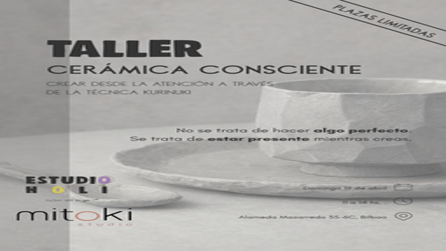 Talleres - Manualidades cerámica -  Taller Cerámica Consciente - BILBAO