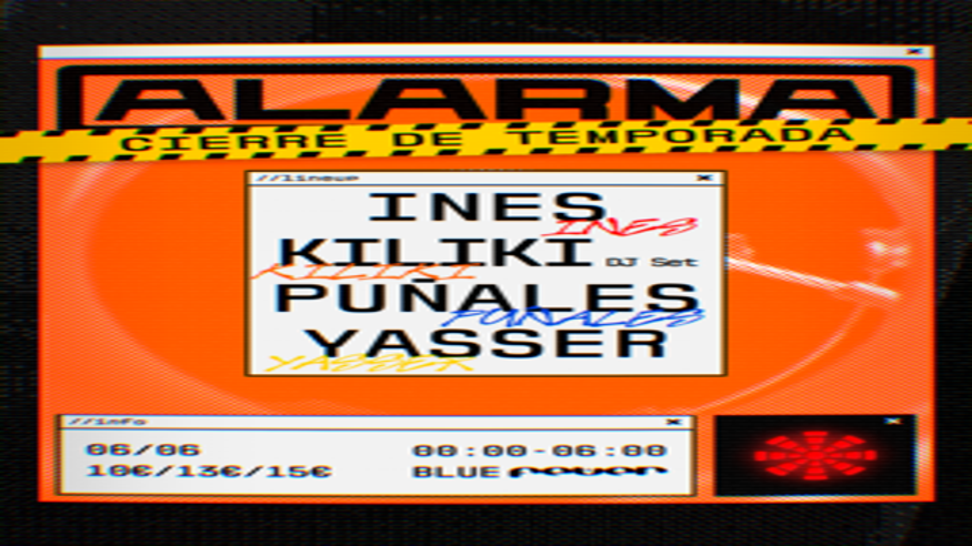 Discotecas - House, disco y techno -  ALARMA klub: Kiliki dj set + Ines + Yasser + Puñales - BILBAO