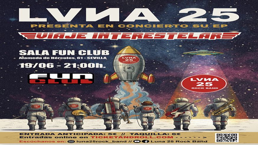 Música / Conciertos -  LUNA 25 - SEVILLA