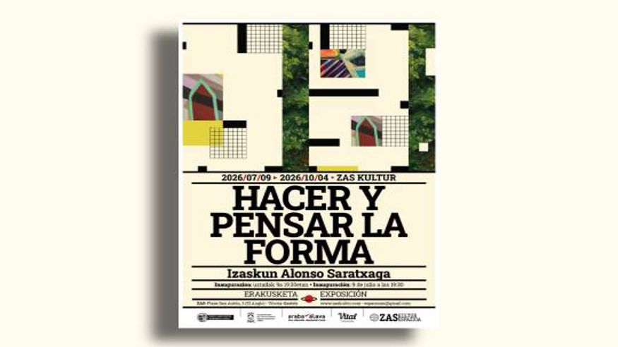 Pintura, escultura, arte y exposiciones -  "Hacer y pensar la forma" de Izaskun Alonso Saratxaga - VITORIA-GASTEIZ