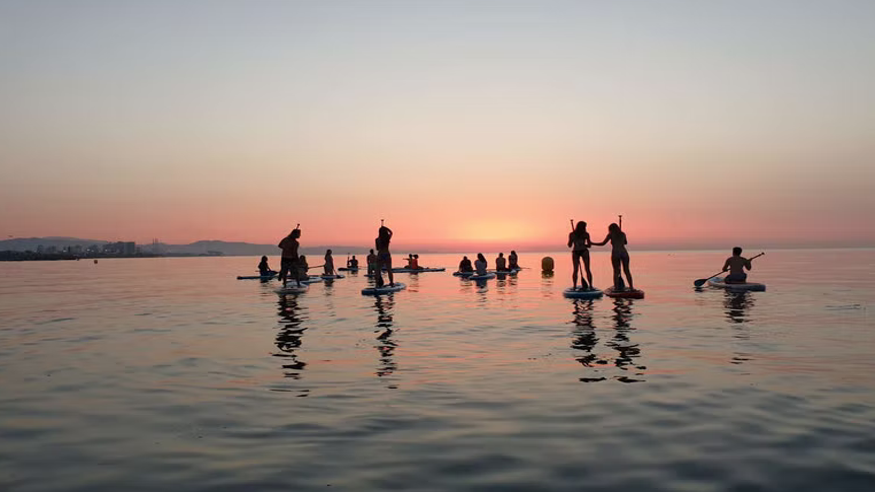 Deportes agua - Paddle surf - Deportes aire libre -  Tour en paddle surf por Barcelona - BARCELONA