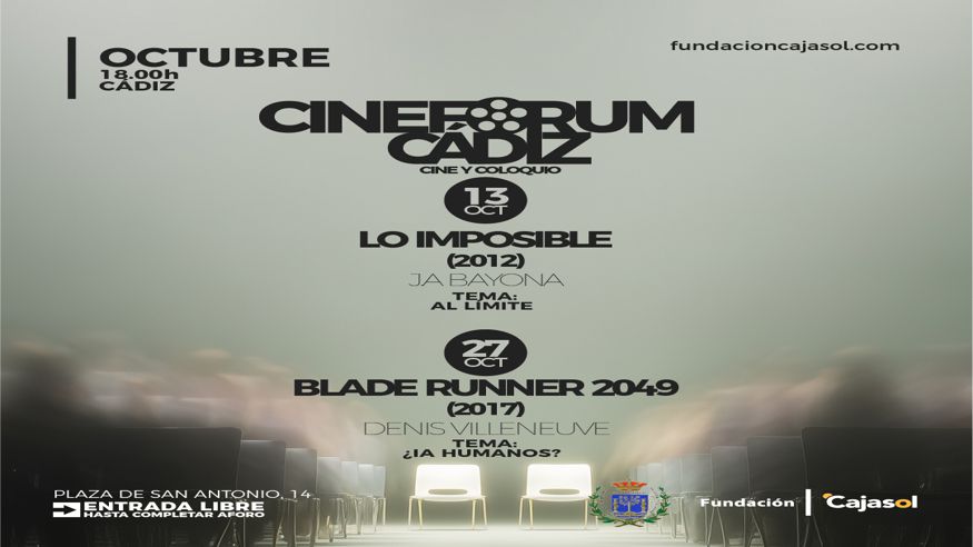 Conferencia - Cine -  BLADE RUNNER 2049 - CADIZ