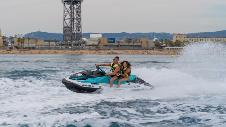 Deportes agua - Motonáutica - Deportes aire libre -  Alquiler de moto de agua en Barcelona - BARCELONA