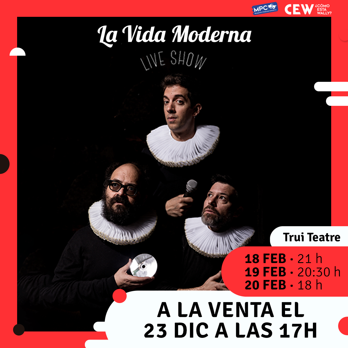 Teatro - Monólogos -  LA VIDA MODERNA LIVE SHOW · TRUI TEATRE · - PALMA