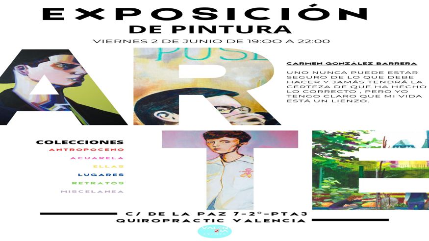 Cultura / Arte - Pintura, escultura, arte y exposiciones -  Exposición de Pintura Carmen Barrera Gonzalez - VALÈNCIA