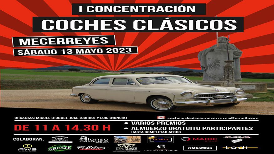 Coches / Motos / Modelismo -  Concentración coches históricos - MECERREYES