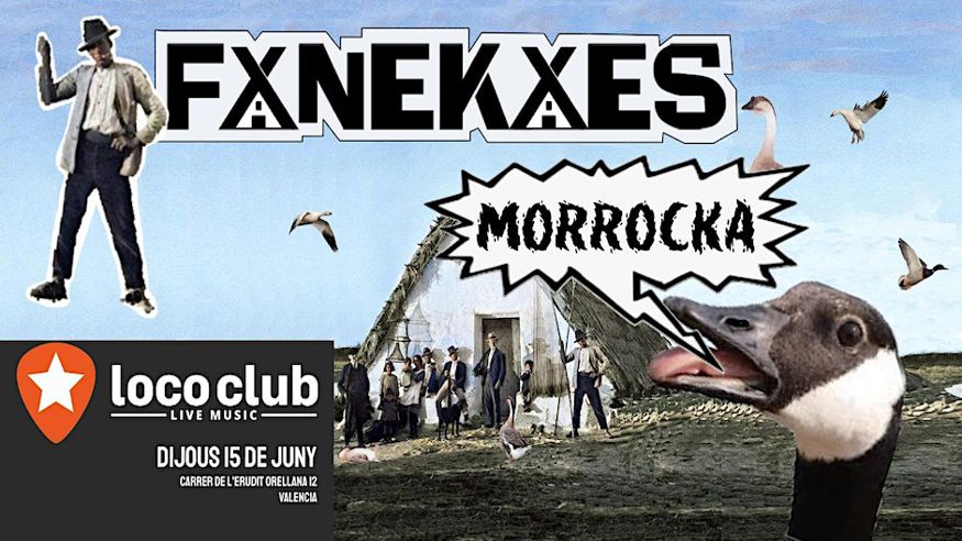 Música / Conciertos -  Concierto XFanekaes & Morrocka - VALÈNCIA