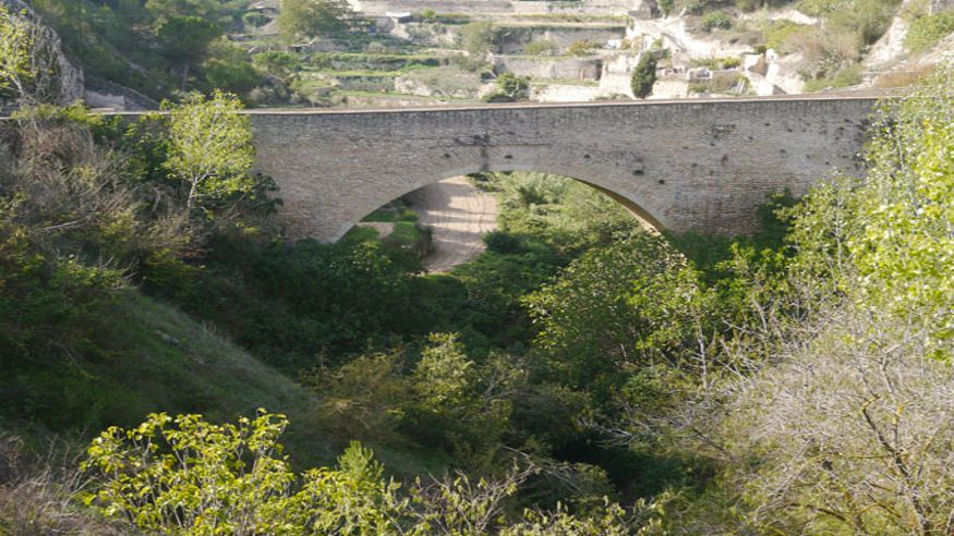 Fotografía - Cultura / Arte - Ruta cultural -  Puente de Darrere la Vila/Puente detrás de la Villa - BOCAIRENT