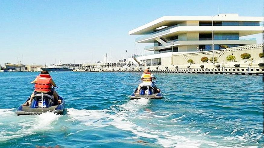 Deportes agua - Ruta cultural -  Tour en moto de agua por la costa de Valencia - VALÈNCIA