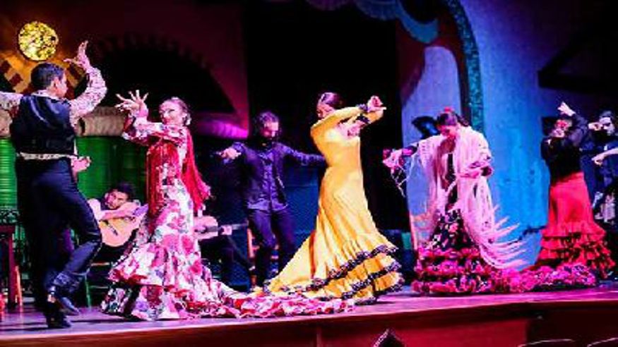 Cultura / Arte - Flamenco - Noche / Espectáculos -  Tablao flamenco El Palacio Andaluz en Sevilla - SEVILLA