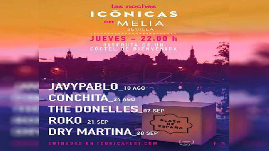 Cultura / Arte - Música / Conciertos - Noche / Espectáculos -  Conciertos: Las Noches Icónicas en Meliá Sevilla 2023 - SEVILLA